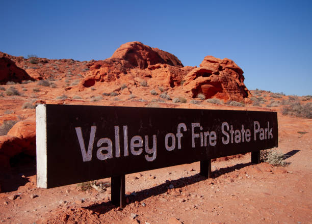 istock Valley of Fire State Park sign 2171895303