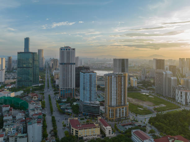 istock Hanoi skyline cityscape at night in Cau Giay district 2171897065