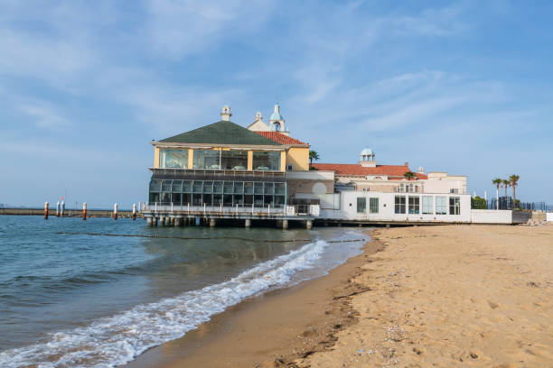 istock Marizon wedding hall by beach with motion wave. Fukuoka 2171908814