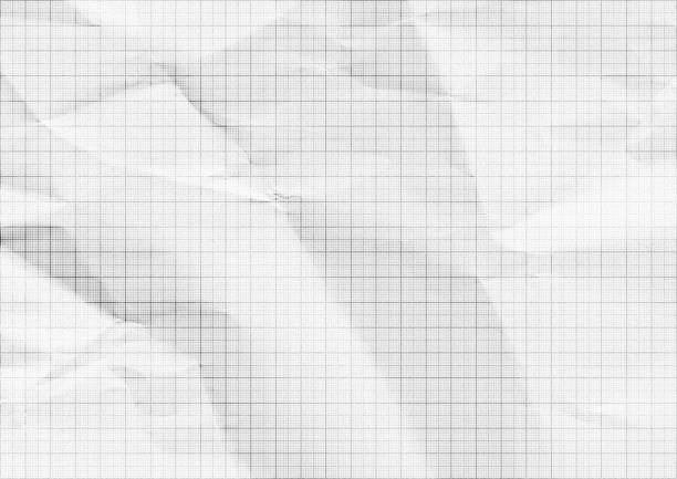istock White folded millimeter paper black lines. 2171931233