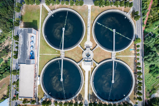 istock Sewage Treatment Plant Factory 2171940711