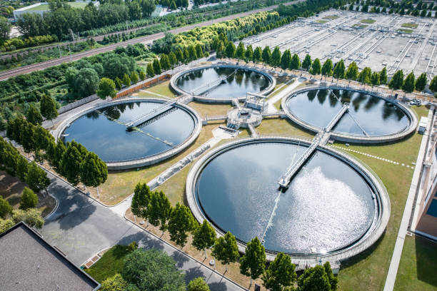 istock Sewage Treatment Plant Factory 2171940737