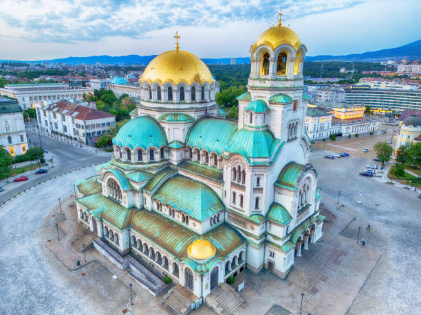 istock Aerial view of Sofia cathedral 2171943725