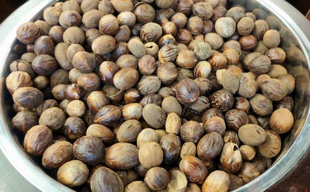 istock nutmeg fresh and clean special spices closeup view 2171946220