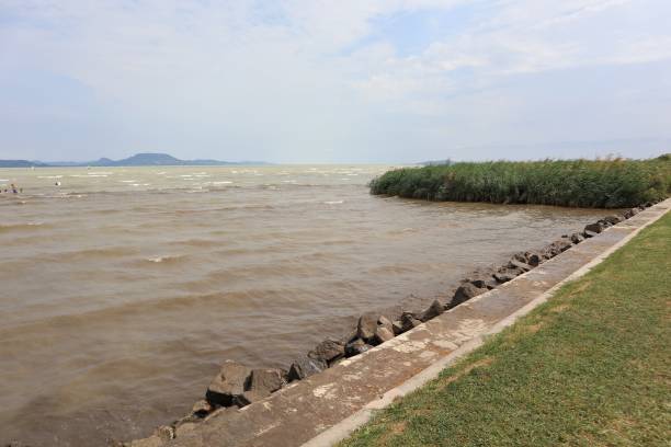 Windy day at Lake Balaton