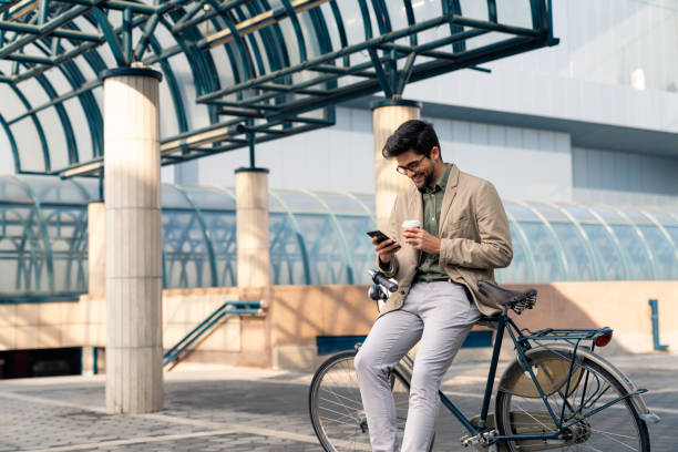 istock Professional Businessman with Bicycle on Break 2171953912