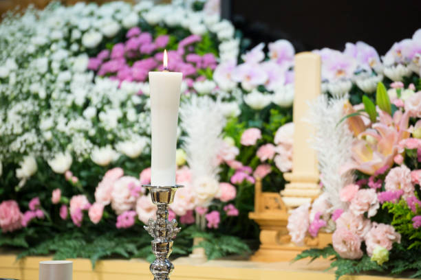 istock Japanese Funeral Fresh Flower Altar 2171957867