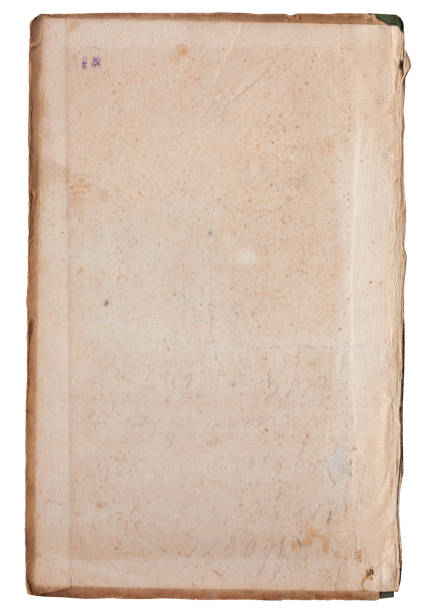 istock Vintage background of old ancient torn paper texture isolated 2171978590