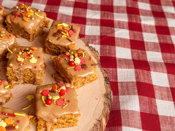 istock Desserts decorated for autumn celebrations. 2171982570