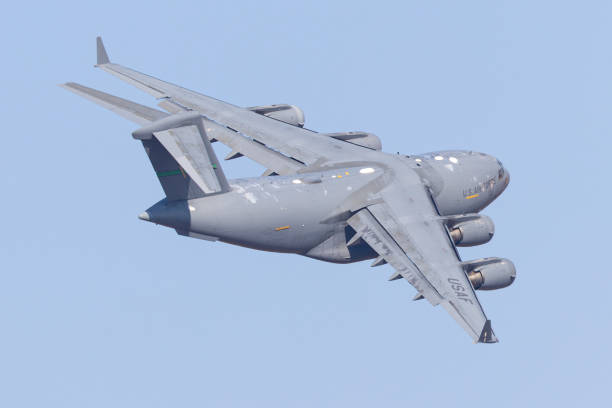istock Top view of a weathered C-17 Globemaster III 2171991487