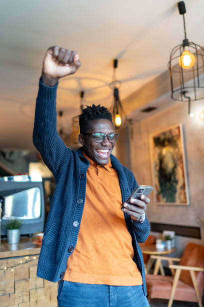 istock Happy young man got a good news 2171993080