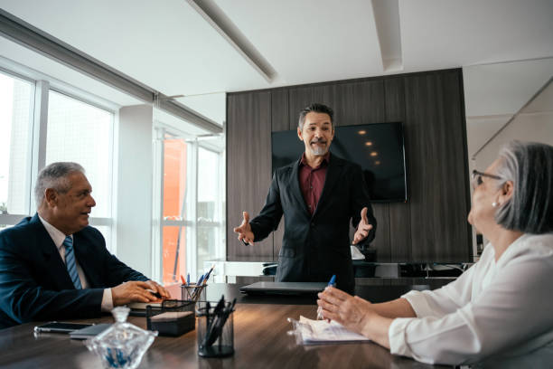 istock Company Executive Directors Meeting 2171995324