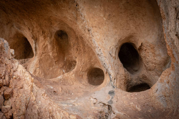 istock View of the Balcon de Lorca, a peculiar rock formation 2171998648