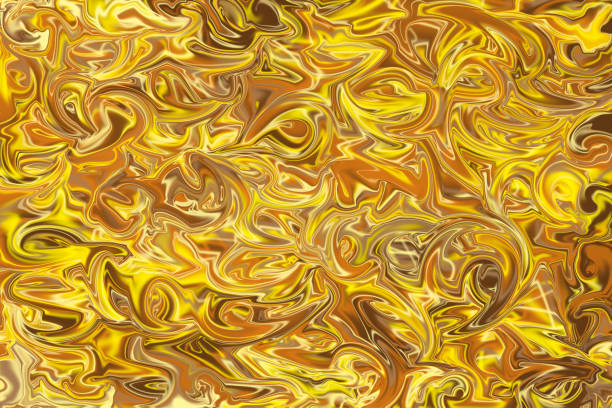 Abstract liquefied digitally created background.