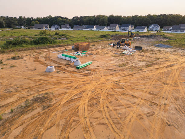 istock New Construction Home Site - North Carolina - Empty Lot - Copy Space 2172011699