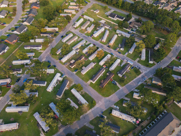 istock Trailer Park - Lower Class - Homes - North Carolina 2172012343