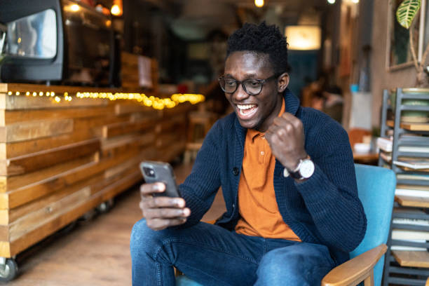 istock Happy young man got a good news 2172012857