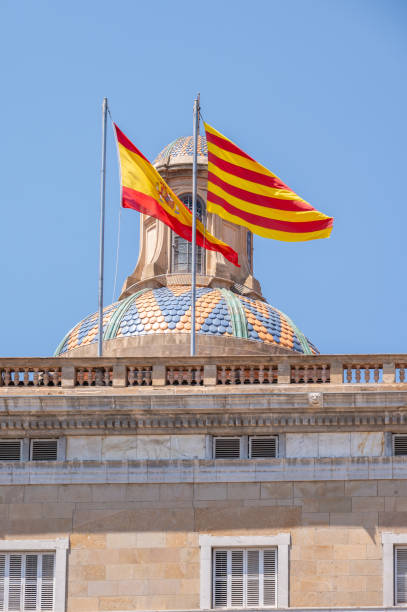 istock Flags, Government Building, Barcelona 2172014981