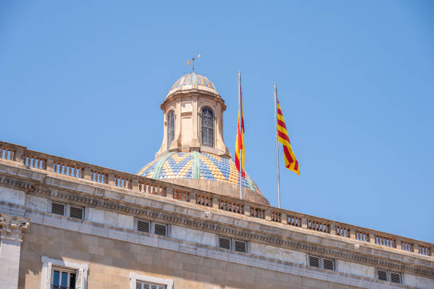 istock Flags, Government Building, Barcelona 2172014982