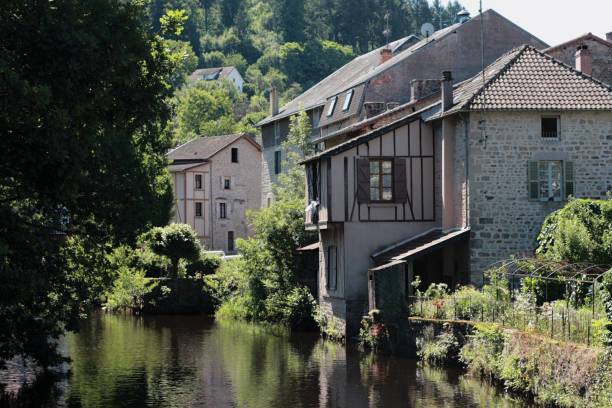 istock Old house by the river 2172022568