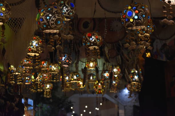 istock Handcrafted decorative hanging lamps 2172022724