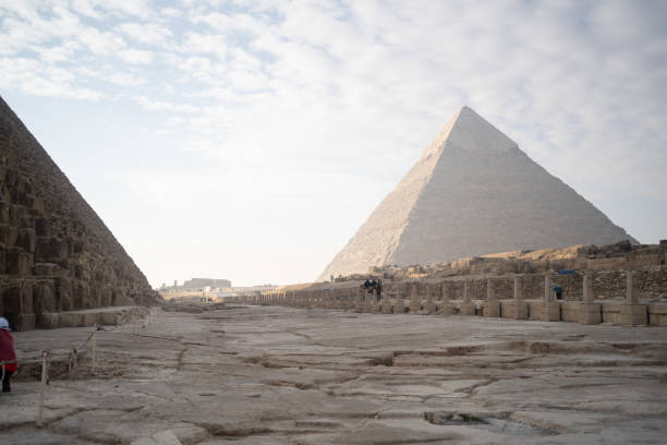 istock Medium shot of Pyramids of Giza, Egypt 2172024307