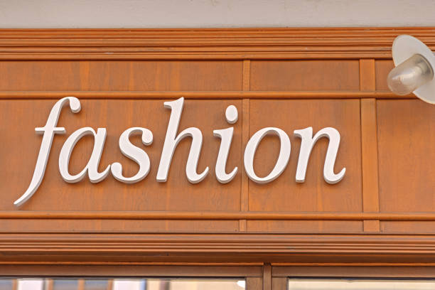 3d White Sign Fashion at Retro Style Wood Background With Lamp