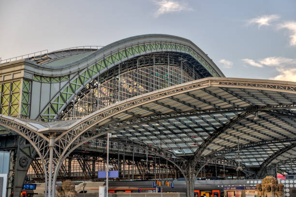 Koln, Germany - July 31, 2024: The central railway station in Cologne, Germany