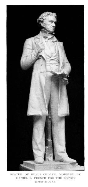 istock Rufus Choate Statue by Sculptor Daniel French,     Boston, Massachusetts, United States, 19th Century History 2172042161