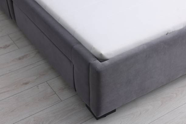 istock Comfortable bed with new soft mattress indoors 2172047783