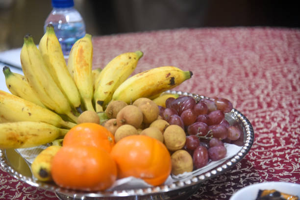 there are many different fruits and berries on the table