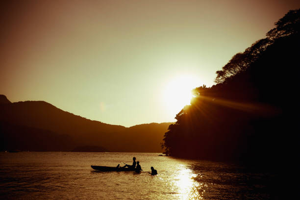 istock Kayaking at Sunset along the Brazilian Coast 2172059727