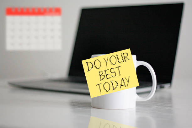 istock Do Your Best Today is shown using the text. Team motivation and leadership concept 2172060726