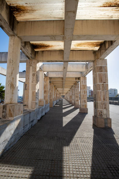 istock Boardwalk in Punta San Felipe in Cadiz, Spain 2172074486