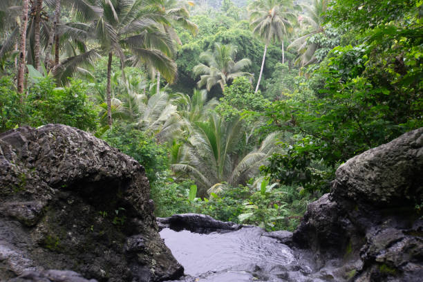 A hidden gem waterfall in East Bali