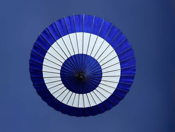 Red Japanese Paper Umbrella