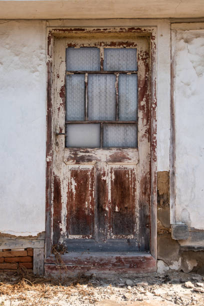 istock Old wooden door 2172084911