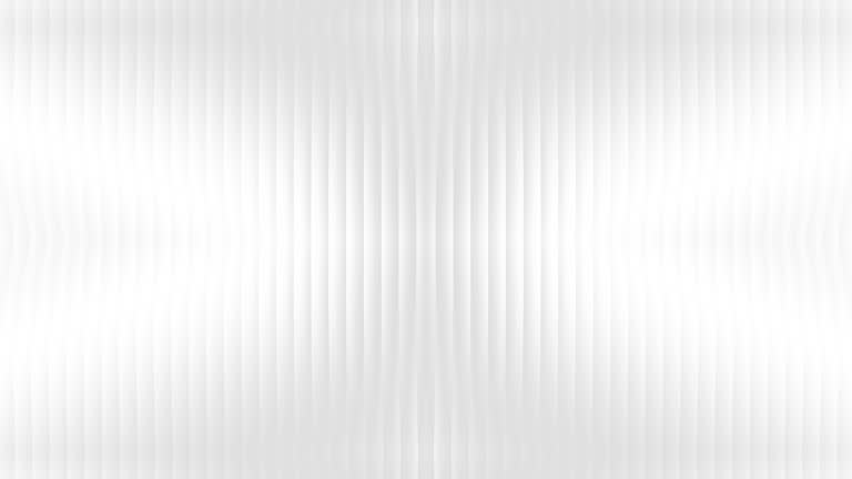Elegant White Abstract Background with Delicate Vertical Lines, enhancing beauty and style. 4k loop