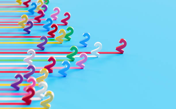 istock Colorful Number Twos On Blue Background - Leadership And Competition Concept 2172105537