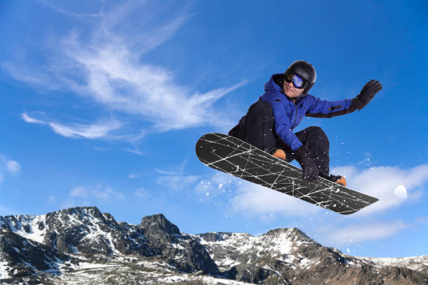 istock a snowboarder catapults into the air 2172127341