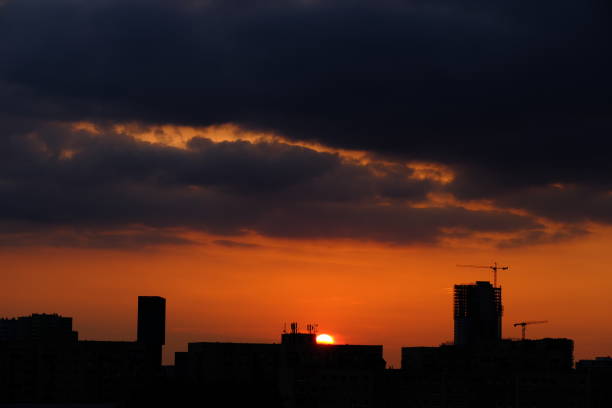 Magical Sunset in the City