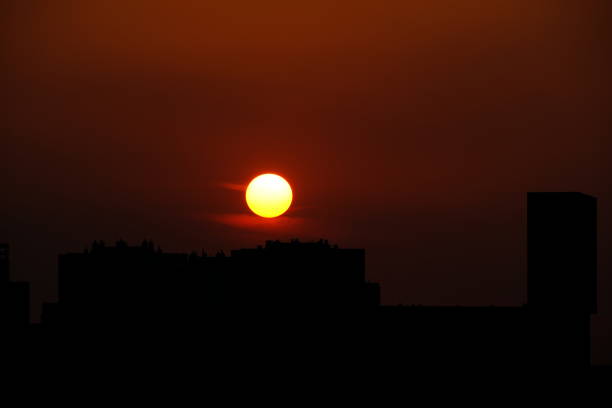 istock Sunset in the City 2172139539