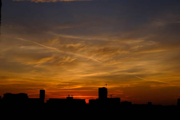 istock Sunset in the City 2172139991