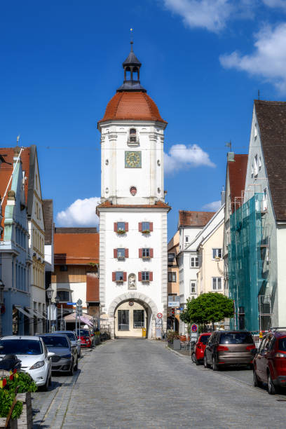 istock Historic city gate of Dillingen 2172159288
