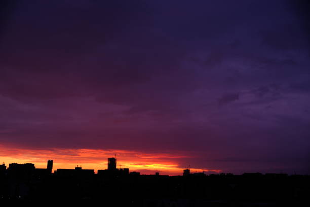 istock Sunset in the City 2172159326