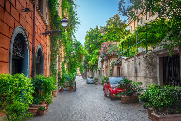 Via Margutta street in Rome