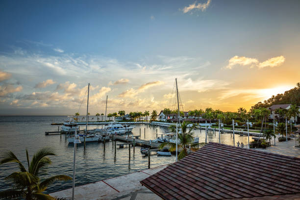 istock Sunset view of marine in Samana 2172168783