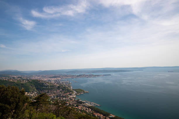 istock View of the coast of Trieste, Italy 2172199049