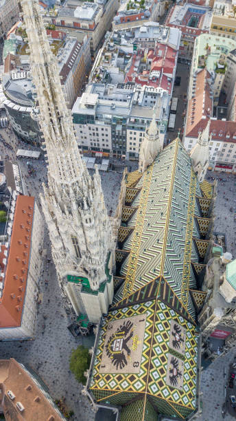istock Aerial view of St. Stephen's Cathedral, Vienna, Austria 2172201543