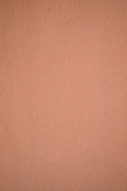 istock Close-up of plastered concrete wall painted 2172209137
